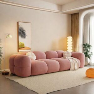 Rosé Luxe Sofa