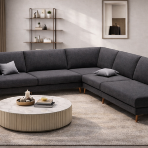 Charcoal Shelter Sofa